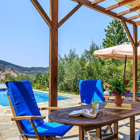 Villa Rodia With Swimming Pool On Skopelos Island Kültér fotó