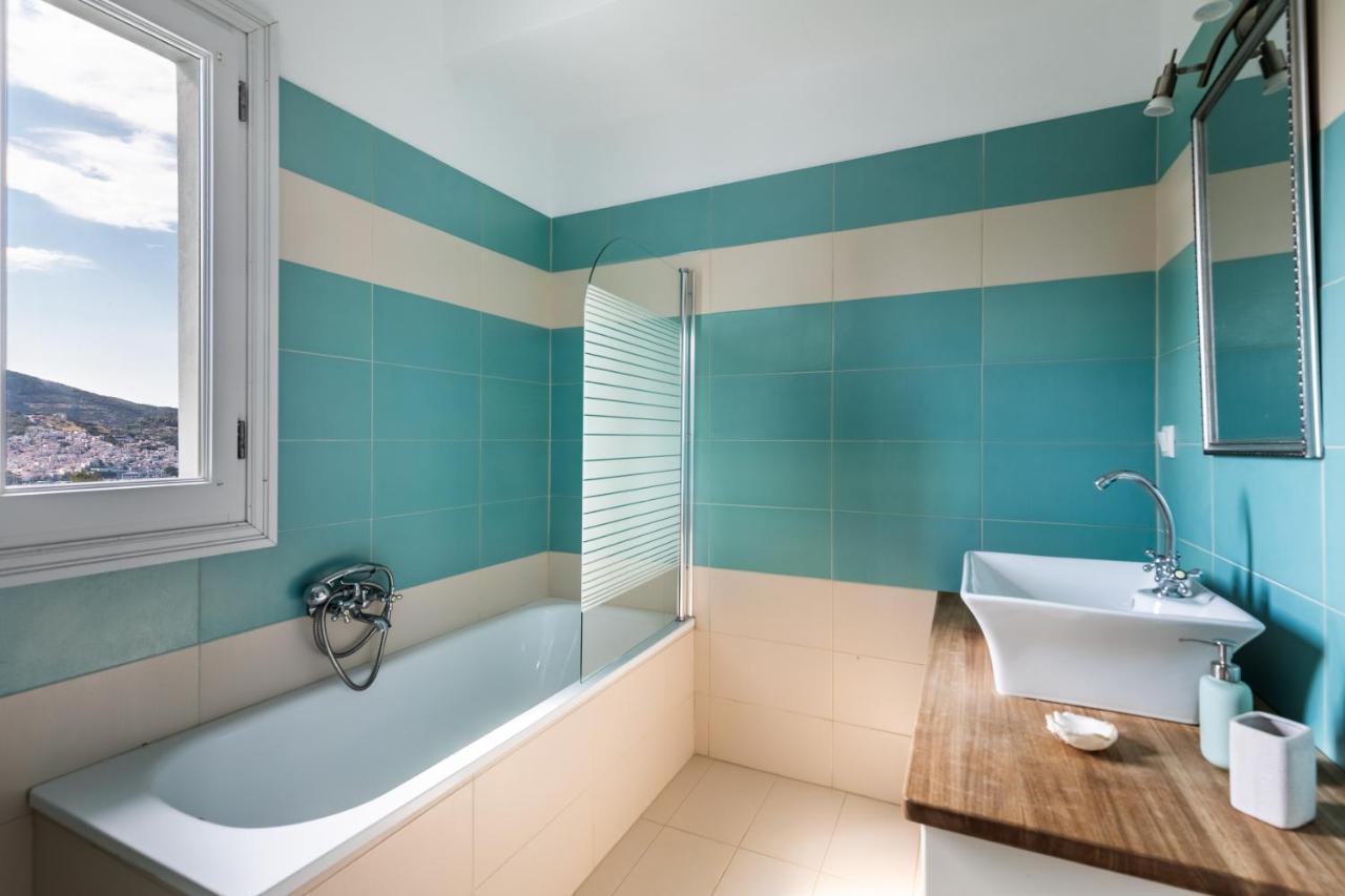 Villa Rodia With Swimming Pool On Skopelos Island Kültér fotó