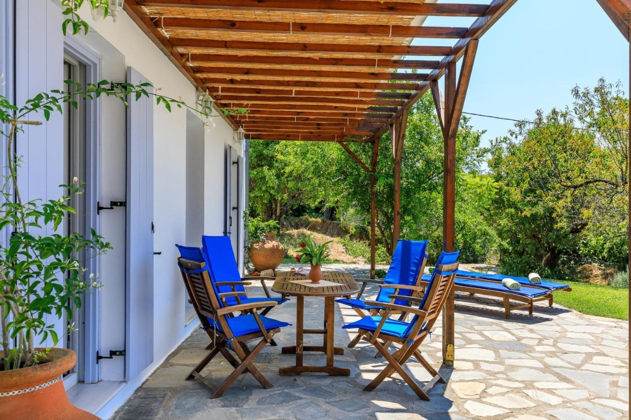 Villa Rodia With Swimming Pool On Skopelos Island Kültér fotó